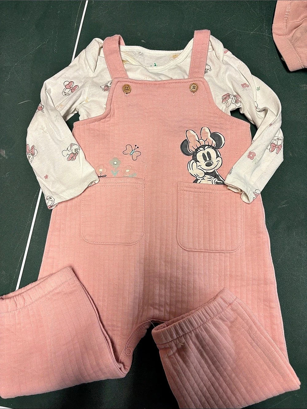 Disney Baby Minnie Overall Set Baby 18M